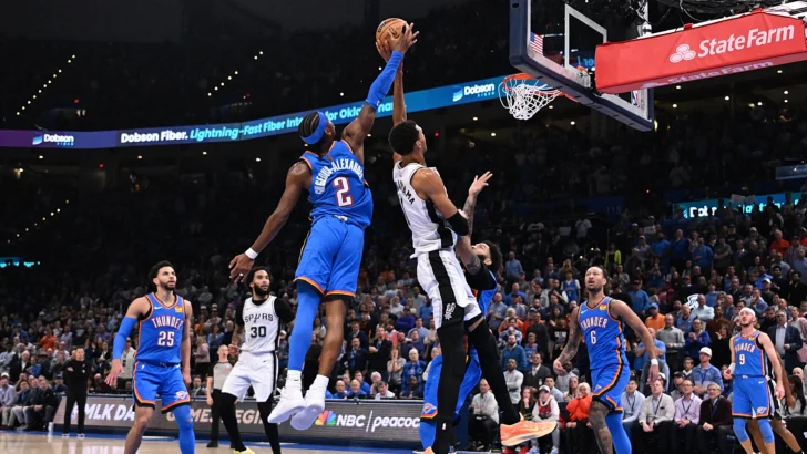 Los Thunder logran triunfo liberador ante Spurs y LeBron acaricia triple doble