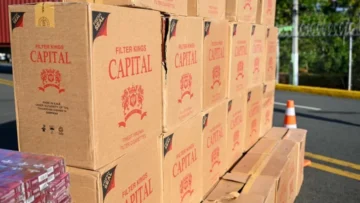 Autoridades confiscan un contrabando de 168,000 cigarrillos en Manzanillo