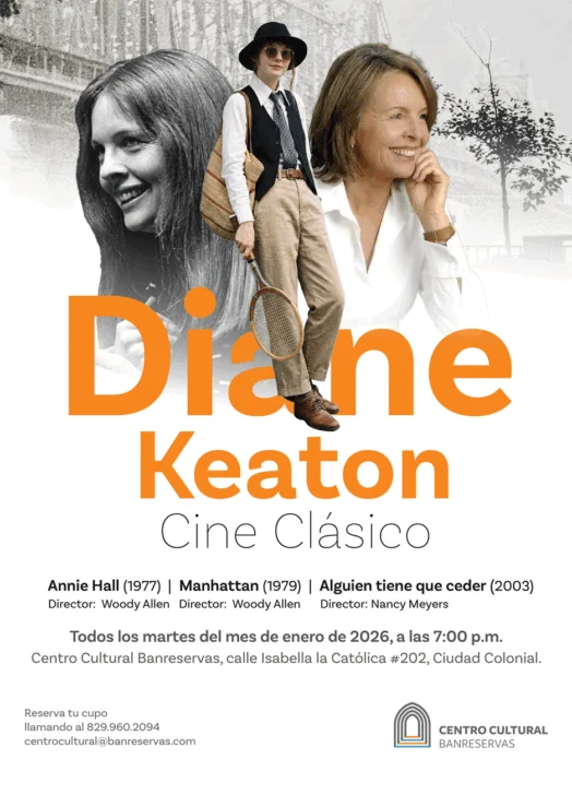 Centro Cultural Banreservas ofrece ciclo de cine en honor a Diane Keaton