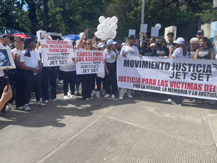 EN VIVO | La voz de los familiares en la marcha por justicia del caso Jet Set