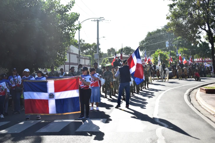Instituto Duartiano realizó la “Cabalgata por la Patria” para iniciar actos por natalicio de Duarte