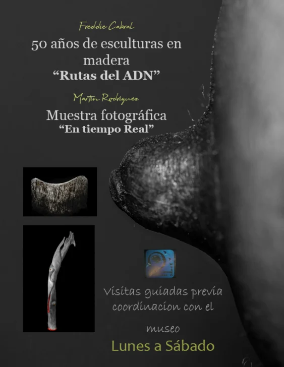 Freddie Cabral: 50 años esculpiendo madera