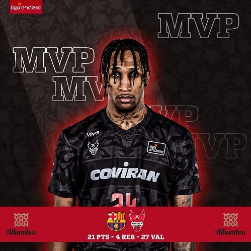 El Barça abusa del Covirán del dominicano Jassel Pérez, el MVP este domingo