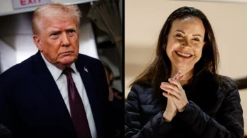 Trump niega haber pedido a María Corina Machado que no viajara a Venezuela