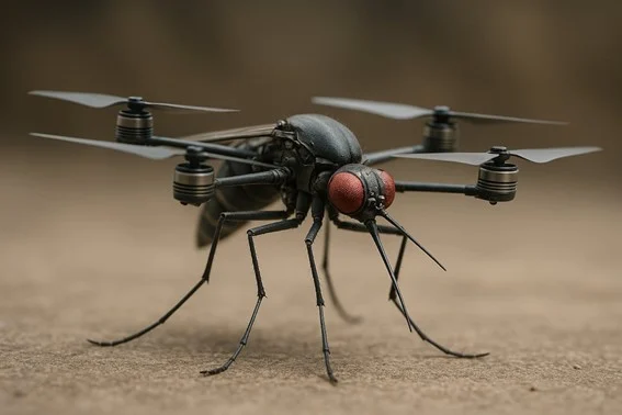 De la metáfora del mosquito robot y otros objetos