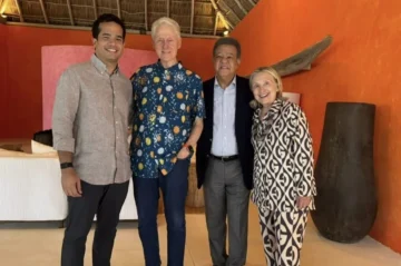 Los Clinton recibieron el 2026 en Punta Cana Los Clinton recibieron el 2026 en Punta Cana
