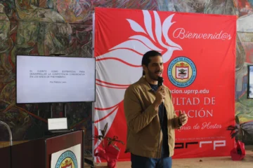 Patricio León representa a la República Dominicana en el Congreso Puertorriqueño de Investigación Educativa 2025