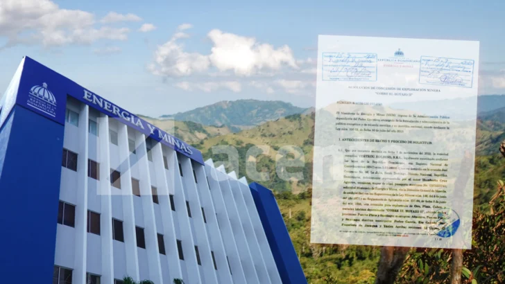 Resolución aclara contrato solo autoriza exploración minera en Cordillera Septentrional tras denuncias de explotación
