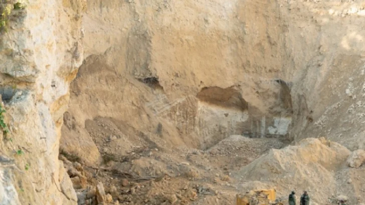 Operativo contra delitos ambientales donde falleció operador de retroexcavadora Operativo contra delitos ambientales donde falleció operador de retroexcavadora