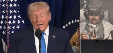 Trump publica foto de Maduro esposado y dice EEUU 