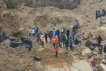 Derrumbe en mina Milito de Nigua deja un hombre desaparecido Derrumbe en mina Milito de Nigua deja un hombre desaparecido