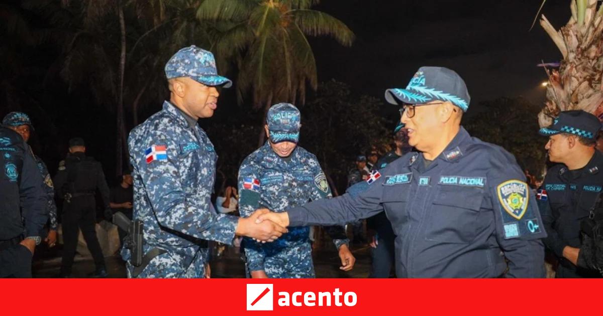 Gen Ramon Ragaza Director general PN supervisa operativos en distintos puntos del Gran ...