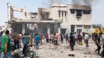 Se eleva a 51 el saldo de muertos en el ataque a una escuela iraní Se eleva a 51 el saldo de muertos en el ataque a una escuela iraní