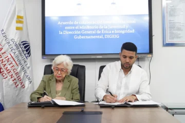 DIGEIG y Juventud firman acuerdo para capacitar  jóvenes en prevención de la corrupción
