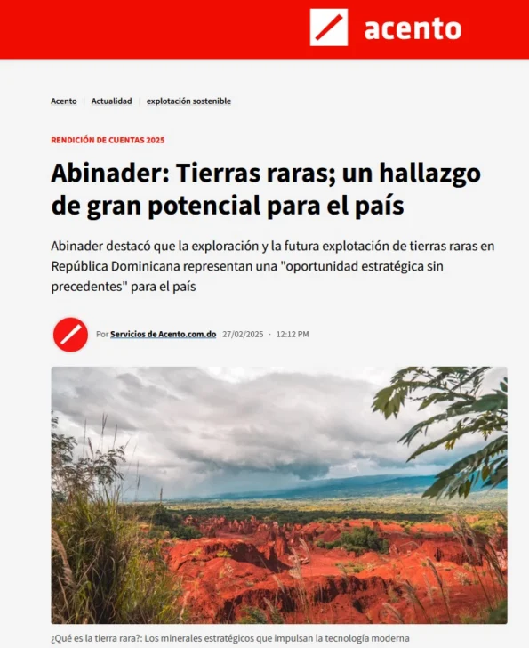 Canciller Álvarez y ministro Joel Santos convocados por EEUU a reunión sobre minerales críticos