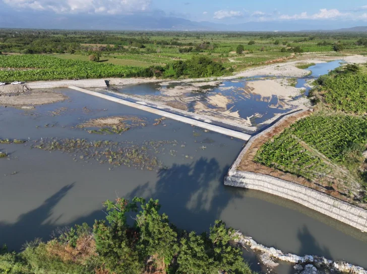 Gobierno entrega obras hidráulicas en el río Tábara