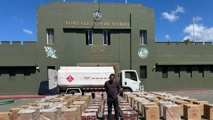 El Ejército incauta un millón de cigarrillos ilegales provenientes de Haití en Azua