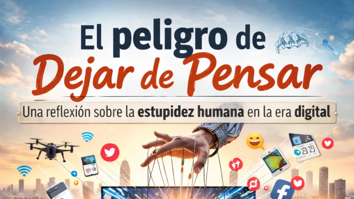 El peligro de dejar de pensar