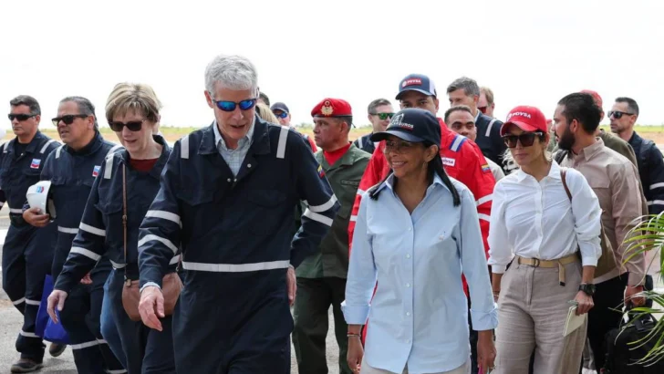 Delcy Rodríguez dice que Venezuela y EE.UU. trabajan en una agenda Delcy Rodríguez dice que Venezuela y EE.UU. trabajan en una agenda