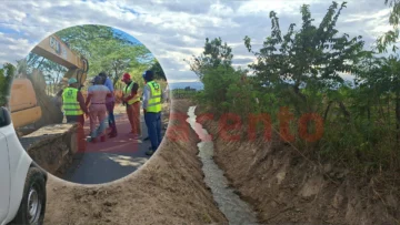 Indrhi inicia limpieza de tramo del canal lateral La Enea en Carrera de Yeguas