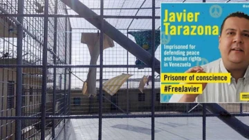 Excarcelan al activista venezolano de derechos humanos Javier Tarazona tras más de cuatro años preso Excarcelan al activista venezolano de derechos humanos Javier Tarazona tras más de cuatro años preso