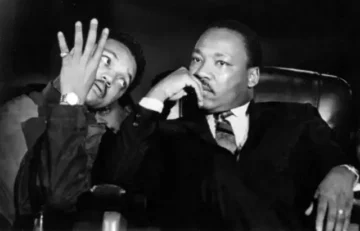 La relación de trabajo y controversia entre Jesse Jackson y Martin Luther King