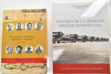 Archivo General de la Nación presenta dos libros sobre aviación militar e historia dominicana