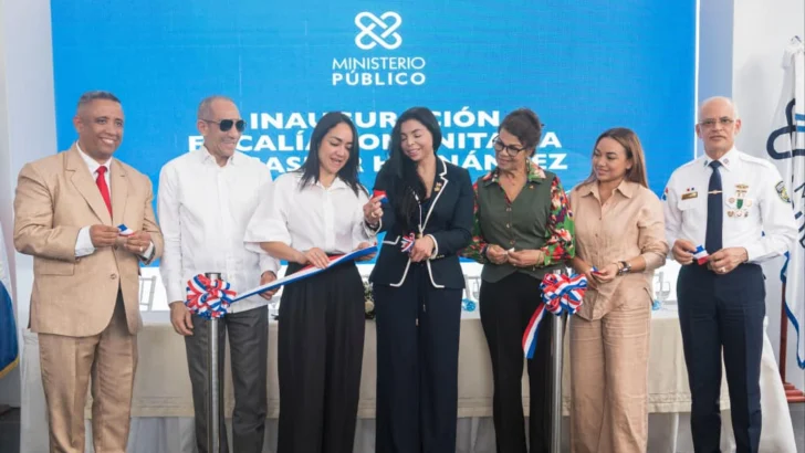 Procuradora de la República, Yeni Berenice, inaugura Fiscalía Comunitaria en Gaspar Hernández