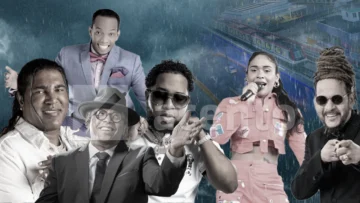 ¡Se aguó la fiesta! Lluvias obligan a suspender celebración artística por inauguración del Metro en Los Alcarrizos