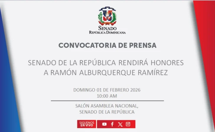 EN VIVO: Senado de la República rinde homenaje a la trayectoria de Ramón Alburquerque