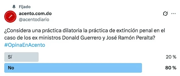¿Es dilatoria o no la petición de extinción penal de la defensa de Donald Guerrero y José Ramón Peralta? Lo que piensa la gente 