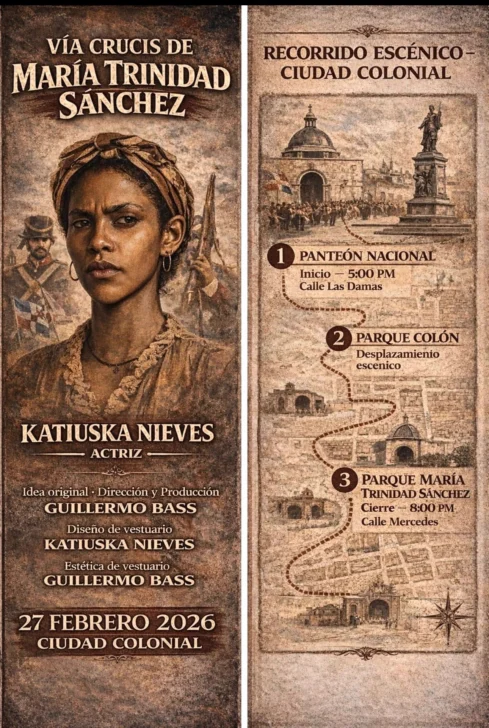 “Vía Crucis de María Trinidad Sánchez”, este viernes 27