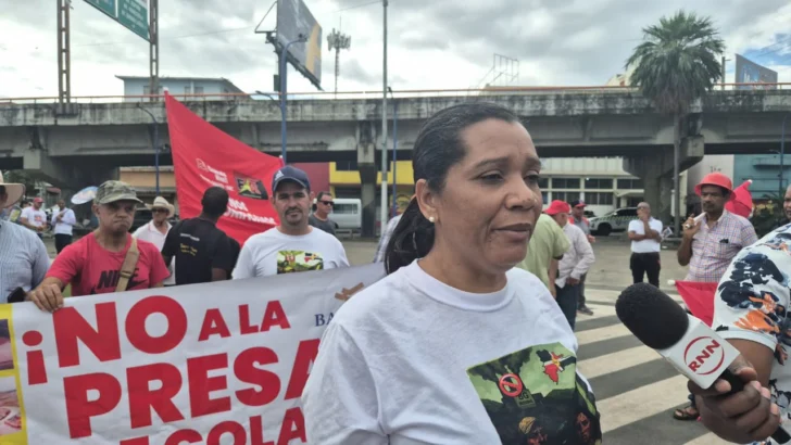  Yoly Javier, denunció una serie de atropellos. (Fuente: Mery Ann Escolástico)