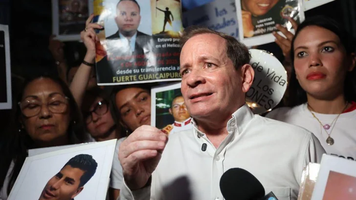 Trasladan al opositor venezolano Juan Pablo Guanipa a su casa para cumplir prisión domiciliaria