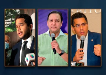 Omar Fernández, David Collado y Abel Martínez, los presidenciables con mayor apoyo dentro y fuera de los partidos Omar Fernández, David Collado y Abel Martínez, los presidenciables con mayor apoyo dentro y fuera de los partidos