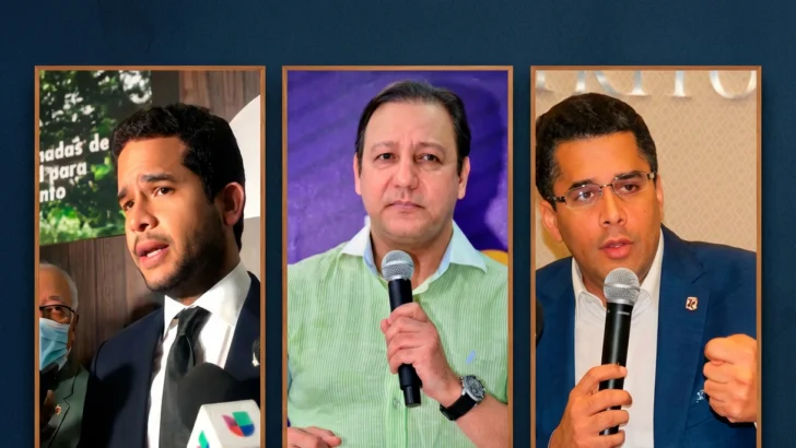 Omar Fernández, David Collado y Abel Martínez, los presidenciables con mayor apoyo dentro y fuera de los partidos