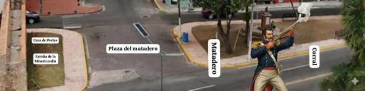 Invitan a conferencia que replantea el lugar del trabucazo de Mella: 'Fue en la Plaza del Matadero, no en la Puerta de la Misericordia'