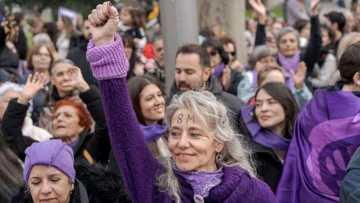 En fotos: mujeres alrededor del mundo salen a las calles a conmemorar un nuevo Día Internacional de la Mujer