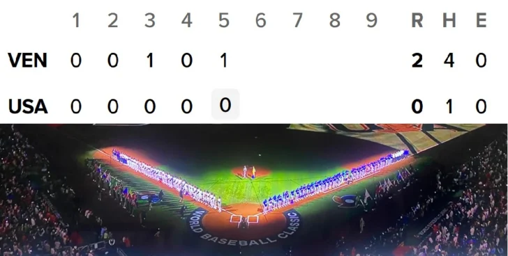 Clásico Mundial: Minuto a minuto. Venezuela gana 3-2 a EEUU y es campeón mundial