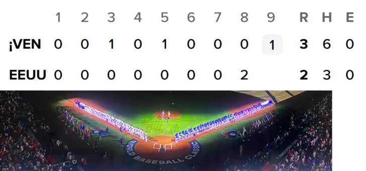 Clásico Mundial: Minuto a minuto. Venezuela gana 3-2 a EEUU y es campeón mundial