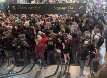 Caos en aeropuerto de Denver: apagón, tormentas y miles de vuelos afectados