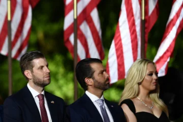 Hijos de Trump tras nueva empresa de drones militares