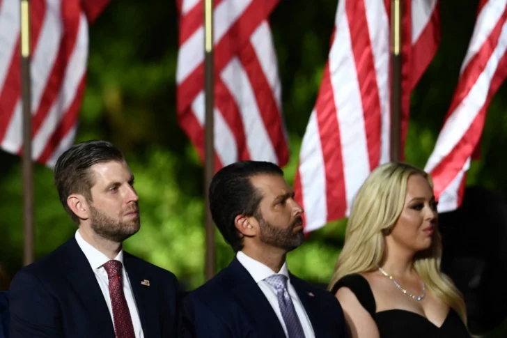 Hijos de Trump tras nueva empresa de drones militares