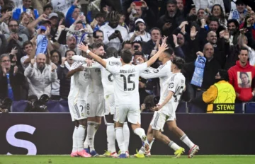 Real Madrid y PSG golean, y el Manchester City es goleado en Champions