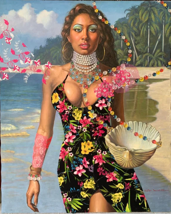 Víctor Taveras: el arte de la pintura. Conciencia, oficio y dedicación