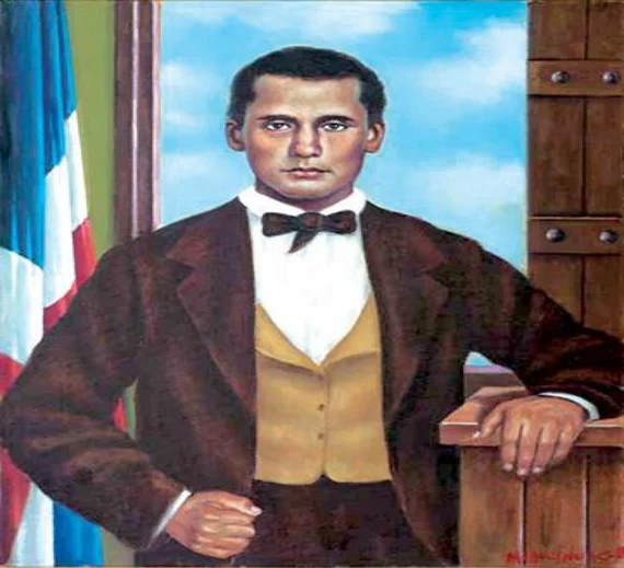 Francisco-del-Rosario-Sanchez-lider-del-movimiento-trinitario-en-ausencia-de-Duarte-Dibujo-de-Miguel-Nunez