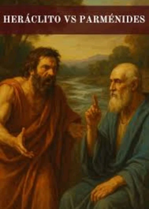 Atajo entre Heráclito y Parménides
