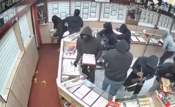 Banda roba joyas valoradas en USD 1.7 millones en solo 70 segundos en California