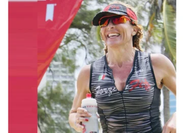 Dominicana Brenda Schaup en el podio en Panamá