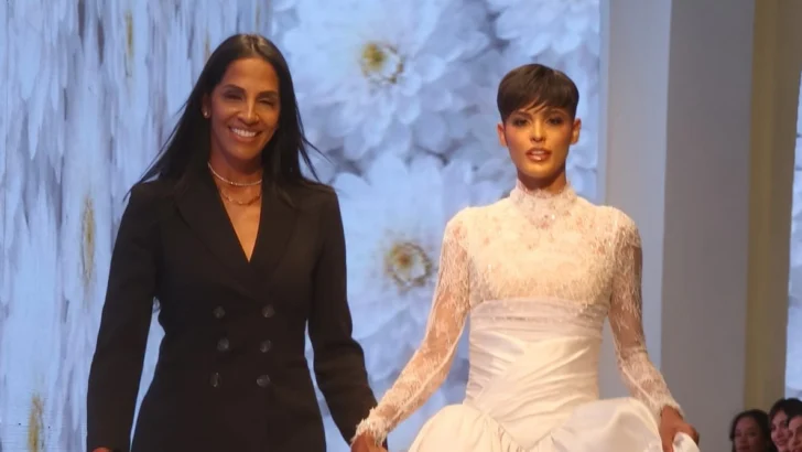 Michelle Reynoso presenta su propuesta en RD Bridal Week 2026